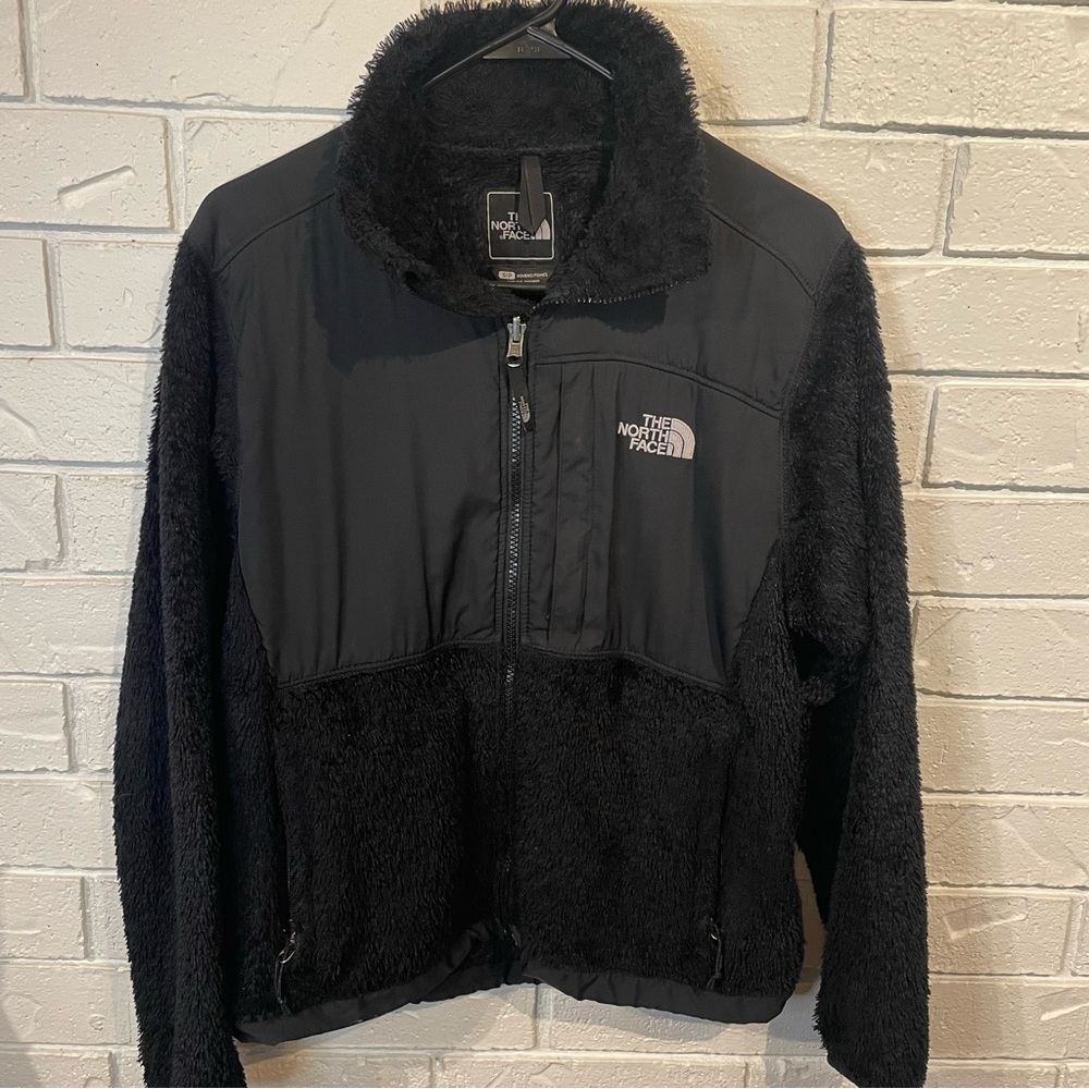 The North Face Black Polartec Fleece Jacket Womens Small